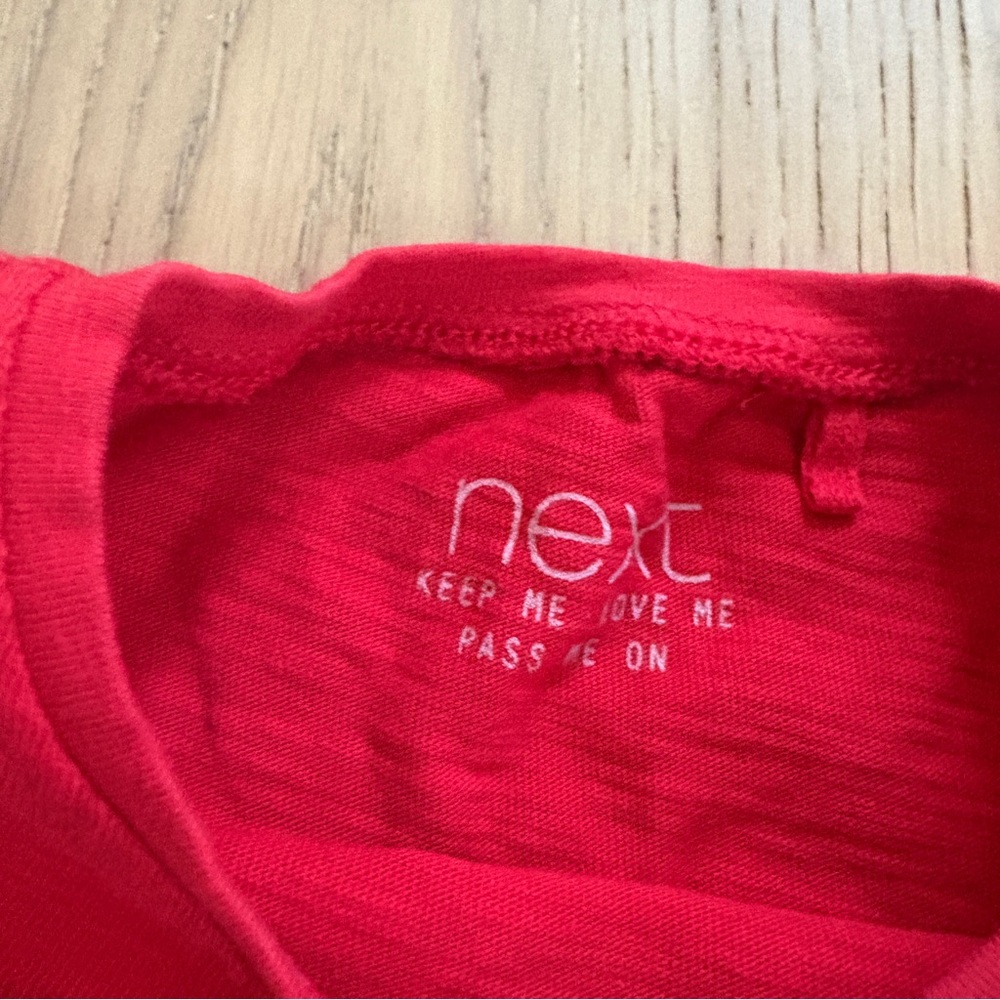 Next uk lift the flap Christmas shirt 3/4 - Picture 2 of 5